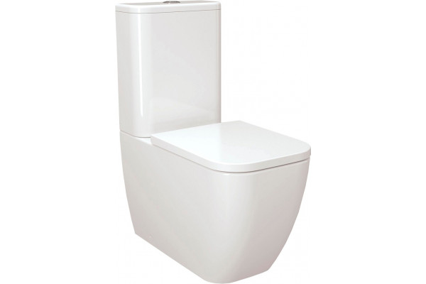Унитаз-компакт Allen Brau Infinity 4.21001.20 белый, 35.5x66 см