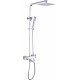 Душевая стойка Allen Brau Infinity 5.21029-00 хром штанга 127.1 см, шланг 150 см