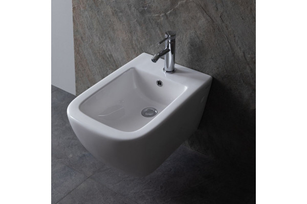 Биде подвесное Allen Brau Infinity 4.21006.20 цвет белый, прямоугольное, 36x51.5 см