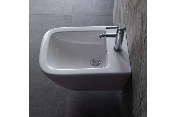 Биде подвесное Allen Brau Infinity 4.21006.20 цвет белый, прямоугольное, 36x51.5 см