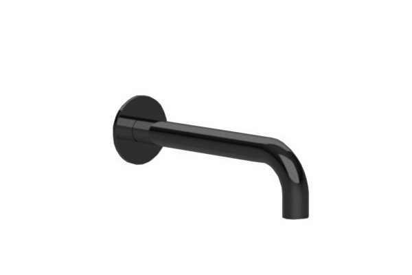 ALMAR Излив для ванны 240 мм. настенный цвет Matt Black E098007.MB