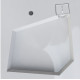 Раковина Altasan Quadro 60x60 цвет белый, квадратная