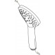 Душевая лейка Am.Pm Gem F0290064 хром, 1 режим