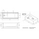 Каркас для ванны Am.Pm Gem W90A-150-070W-R