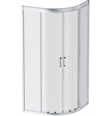 Душевой уголок Am.Pm Gem W90G-401-090WT 90x90 четверть круга, двери раздвижные