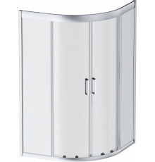 Душевой уголок Am.Pm Gem Deep W90G-401A090WT 90x90 четверть круга, двери раздвижные