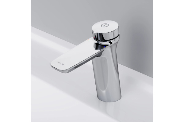 Смеситель Am.Pm Inspire V2.0 F50A82500 TouchReel для раковины, с донным клапаном, нажимной, хром
