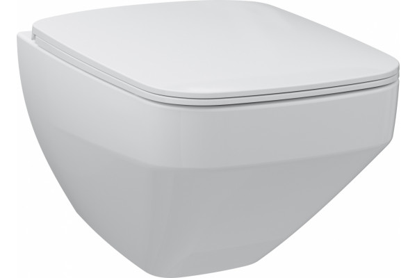 Унитаз подвесной Am.Pm Inspire V2.0 C50A1700SC безободковый белый, прямоугольный, 39x55 см
