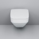 Унитаз подвесной Am.Pm Inspire V2.0 C50A1700SC безободковый белый, прямоугольный, 39x55 см