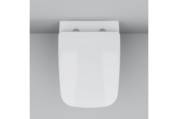Унитаз подвесной Am.Pm Inspire V2.0 C50A1700SC безободковый белый, прямоугольный, 39x55 см