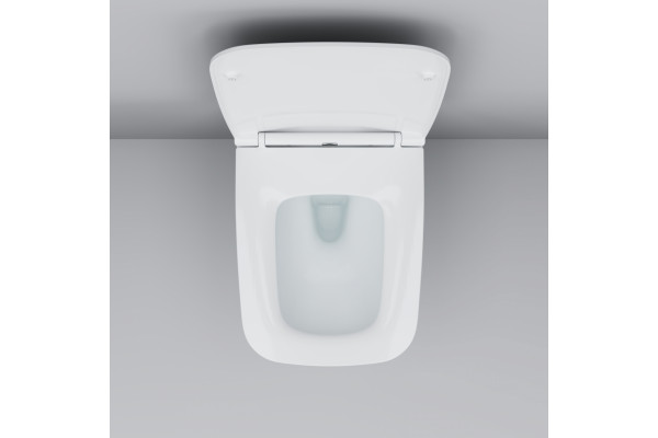 Унитаз подвесной Am.Pm Inspire V2.0 C50A1700SC безободковый белый, прямоугольный, 39x55 см