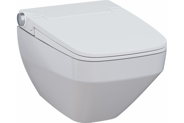 Унитаз подвесной Am.Pm Inspire V2.0 CCC50A1700SC безободковый с биде, белый, прямоугольный, 41x59 см