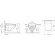 Унитаз подвесной Am.Pm Inspire V2.0 CCC50A1700SC безободковый с биде, белый, прямоугольный, 41x59 см