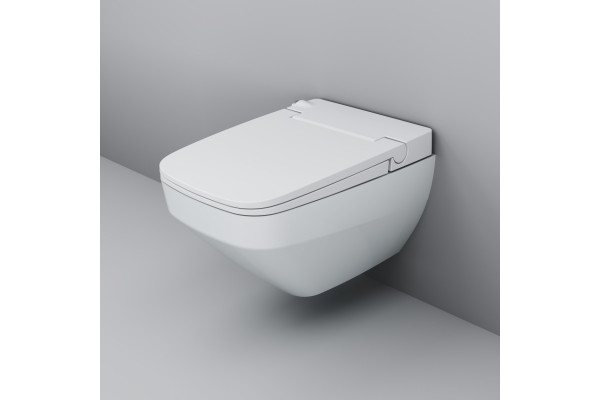 Унитаз подвесной Am.Pm Inspire V2.0 CCC50A1700SC безободковый с биде, белый, прямоугольный, 41x59 см