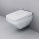 Унитаз подвесной Am.Pm Inspire V2.0 CCC50A1700SC безободковый с биде, белый, прямоугольный, 41x59 см
