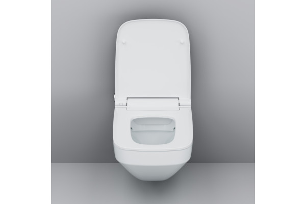 Унитаз подвесной Am.Pm Inspire V2.0 CCC50A1700SC безободковый с биде, белый, прямоугольный, 41x59 см