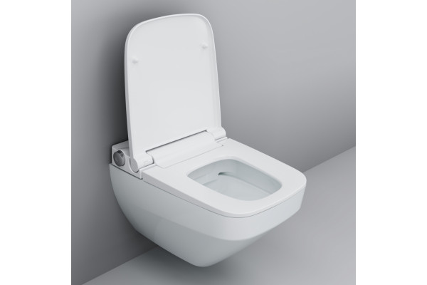 Унитаз подвесной Am.Pm Inspire V2.0 CCC50A1700SC безободковый с биде, белый, прямоугольный, 41x59 см
