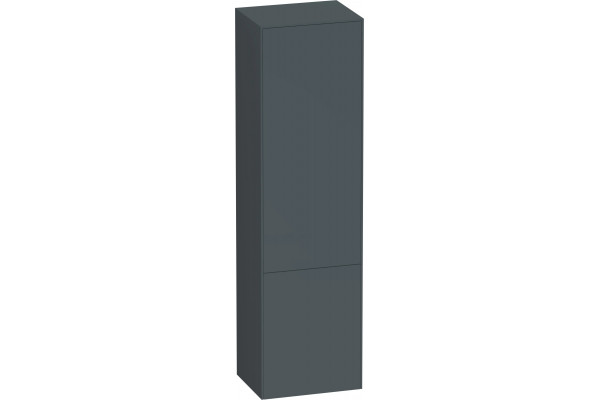 Шкаф-пенал Am.Pm Inspire V2.0 40 графит матовый подвесной, с дверками