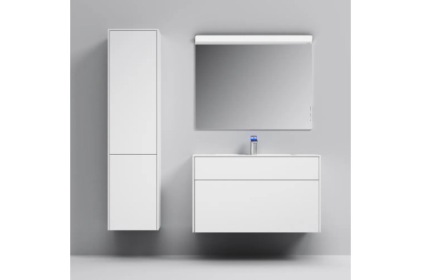 Шкаф-пенал Am.Pm Inspire V2.0 40 белый матовый подвесной, с дверками