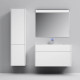 Шкаф-пенал Am.Pm Inspire V2.0 40 белый матовый подвесной, с дверками