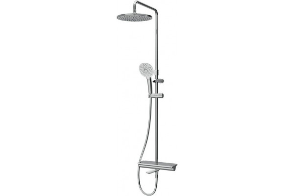 Душевая стойка AM.PM Spirit 2.0 F0770A500 хром, штанга 127 см