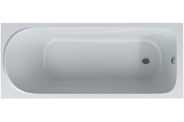 Акриловая ванна AM.PM Sense W75A-170-070W-KL 170х70 см прямоугольная, пристенная