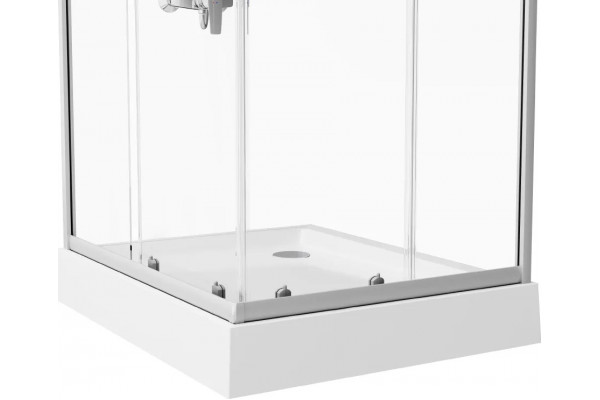 Душевой уголок AM.PM Gem W90G-403-090MT 90x90 квадратный, двери раздвижные