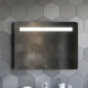Тумба с раковиной AM.PM Gem S 75 графит матовый, напольная, с 3 ящиками, с доводчиками