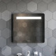 Тумба с раковиной AM.PM Gem 60 графит матовый, напольная, с 2 ящиками, с доводчиками