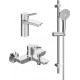 Душевой комплект AM.PM X-Joy S F40985B00 хром, шланг металлический 175 см