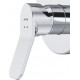 Смеситель Am.Pm X-Joy F85A45000 с внутренней частью, для ванны с душем, однорычажный, хром
