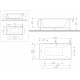 Каркас для ванны Am.Pm Inspire 170х75