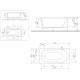 Каркас для ванны Am.Pm Joy 150x70