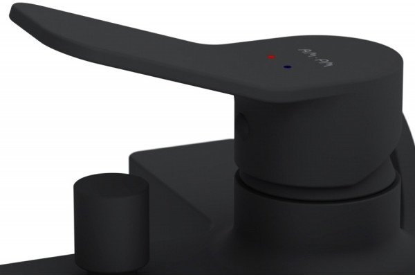Смеситель Am.Pm X-Joy F85A10022 для ванны с душем, однорычажный, черный