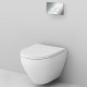 Комплект Am.Pm Spirit V2.0 IS49051.701700 с сиденьем микролифт, цвет белый,  в современном стиле