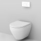Комплект Am.Pm Spirit V2.0 IS48001.701700 с сиденьем микролифт, цвет белый,  в современном стиле