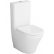 Унитаз-компакт Am.Pm Inspire C508607WH белый, овальный, антивсплеск, 37x66.5 см