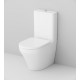 Унитаз-компакт Am.Pm Inspire C508607WH белый, овальный, антивсплеск, 37x66.5 см