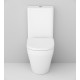 Унитаз-компакт Am.Pm Inspire C508607WH белый, овальный, антивсплеск, 37x66.5 см