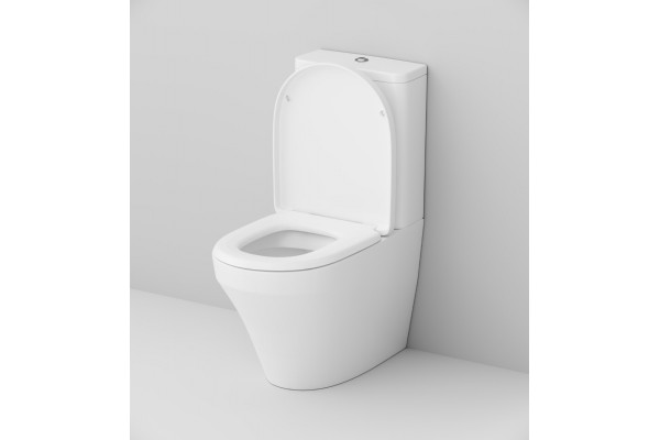 Унитаз-компакт Am.Pm Inspire C508607WH белый, овальный, антивсплеск, 37x66.5 см