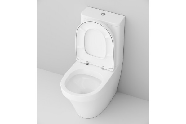 Унитаз-компакт Am.Pm Inspire C508607WH белый, овальный, антивсплеск, 37x66.5 см