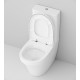 Унитаз-компакт Am.Pm Inspire C508607WH белый, овальный, антивсплеск, 37x66.5 см