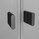Душевой уголок Am.Pm X-Joy W88G-205-080BT 80x80 четверть круга, двери раздвижные
