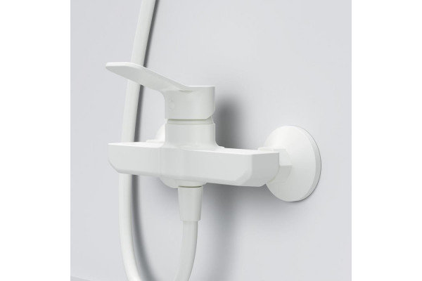 Душевой комплект Am.Pm X-Joy F43885A24 цвет белый, шланг пластиковый 175 см, 1 режим
