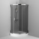 Душевой уголок Am.Pm Like W83G-315-090CG 90х90, тонированное стекло, четверть круга, двери раздвижные