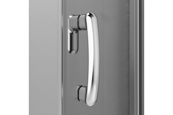 Душевой уголок Am.Pm Like W83G-315-090CG 90х90, тонированное стекло, четверть круга, двери раздвижные