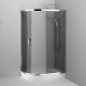 Душевой уголок Am.Pm Like W83G-302U120CG 120, тонированное стекло, прямоугольный-асимметричный, двери раздвижные