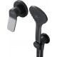 Душевой комплект Am.Pm X-Joy FB85A2H002 С ВНУТРЕННЕЙ ЧАСТЬЮ, для душа, чёрный, цвет черный, шланг пластиковый 175 см