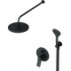 Душевой комплект Am.Pm X-Joy FB85A1RH02 С ВНУТРЕННЕЙ ЧАСТЬЮ, для душа, чёрный, цвет черный, шланг пластиковый 175 см