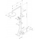 Душевая стойка Am.Pm Sunny F0785C800 хром, штанга 161.6 см, шланг металлический 175 см